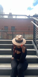 Honey & Ebony Fedora